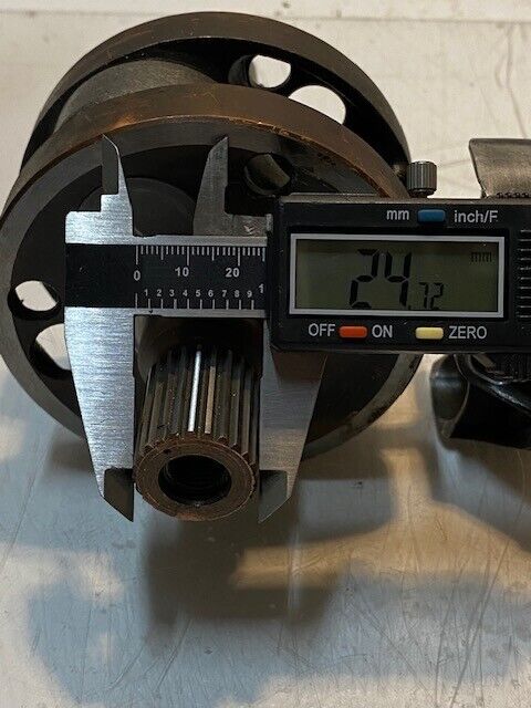 Engine Motor Crankshaft for Honda KRN 9 | 8" Long 25mm 24-Spline 18-Teeth