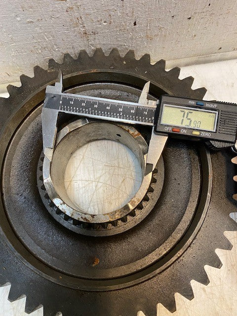 Heavy Duty Transmission Mainshaft Gear 48-Teeth 9-1/2" OD 76mm Bore 2" Wide