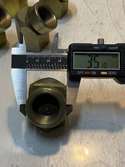 7 Quantity of 45 Degree Elbow Pipe Fittings 23mm ID 35mm OD (7 Quantity)