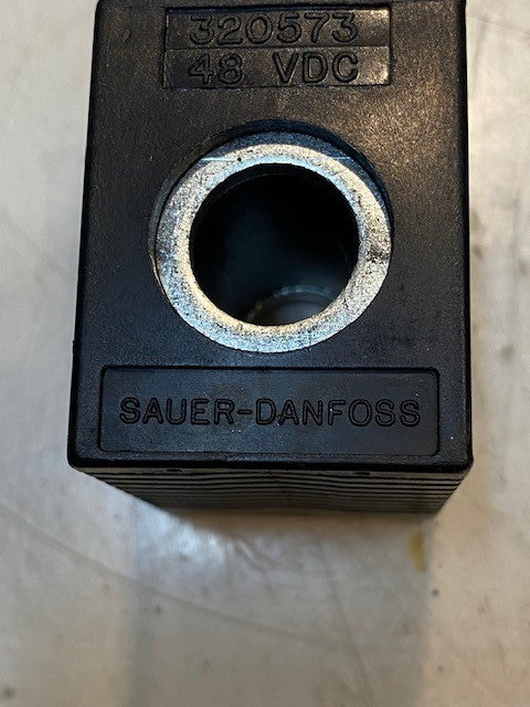 3 Quantity of Sauer-Danfoss Solenoid Coils 320573 | 48 VDC | 16 Watts (3 Qty)
