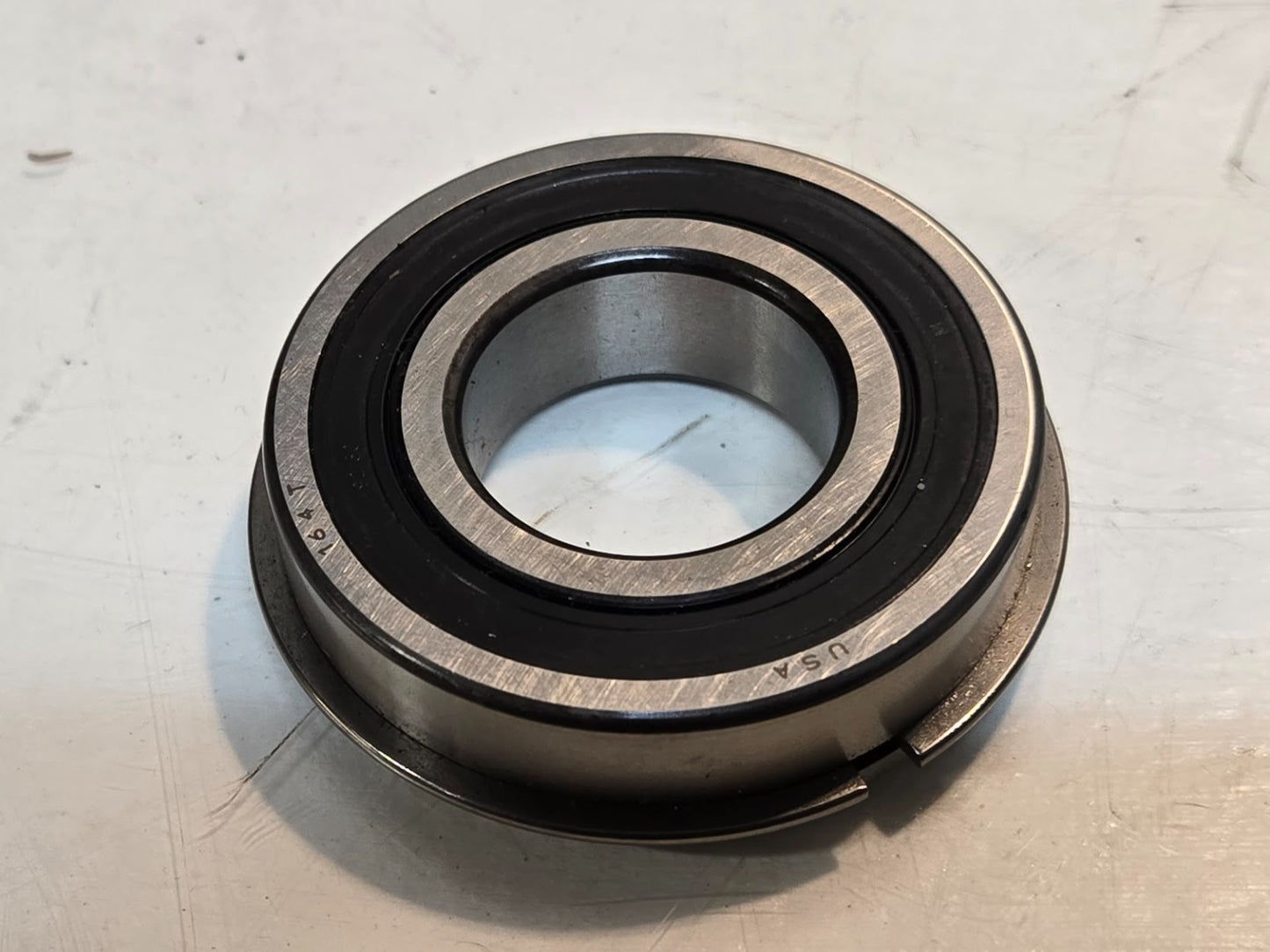 MRC Snap Ring Bearing 206SZZG | H201 164T | 62 mm OD x 30 mm Bore x 16 mm Thick