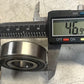 15 Quantity Ball Bearings 6204-2RSC3 Double Rubber Sealed Replacements (15 Qty)