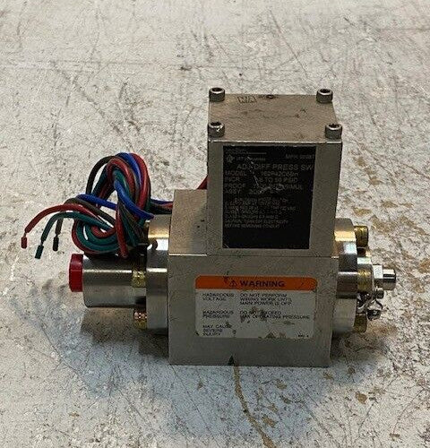 ITT Neo-Dyn Adjustable Differential Proof Switch 162R42C6BH 6-50Psi