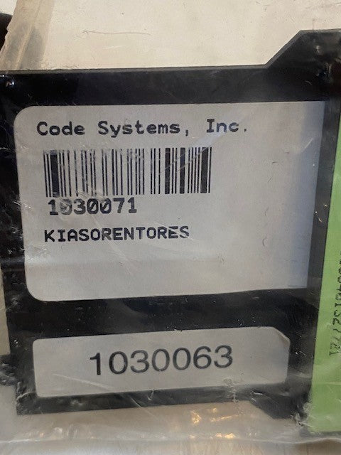 KIA Sorento DNA Module Remote Engine Start Security System UB040 AY133