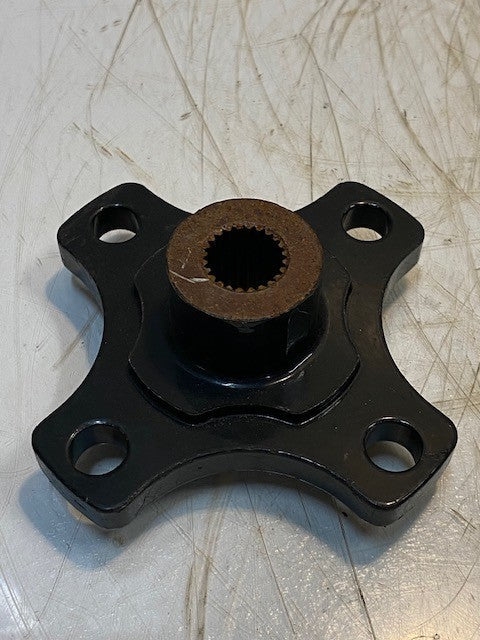 4-Bolt Wheel Hub Drive Flange Front Rear Axle Hub Flange 20mm Bore 4" Wide