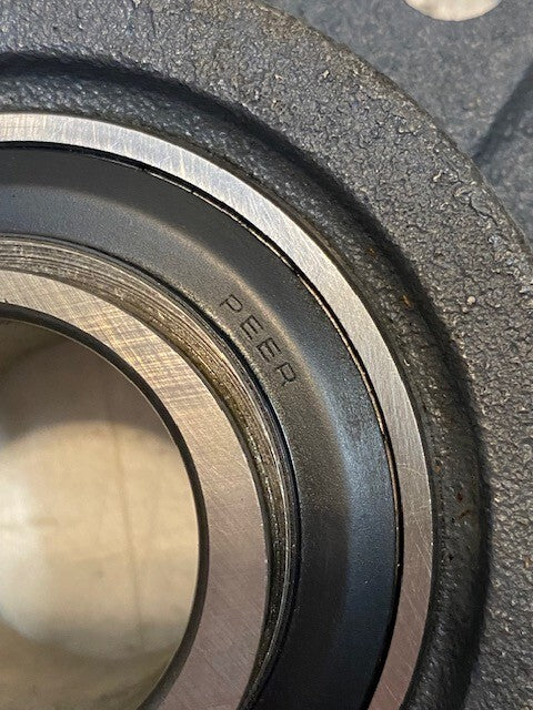 Peer 2-Bolt Flange Bearing FTS208 | 38mm Bore HC208-24 Insert Bearing