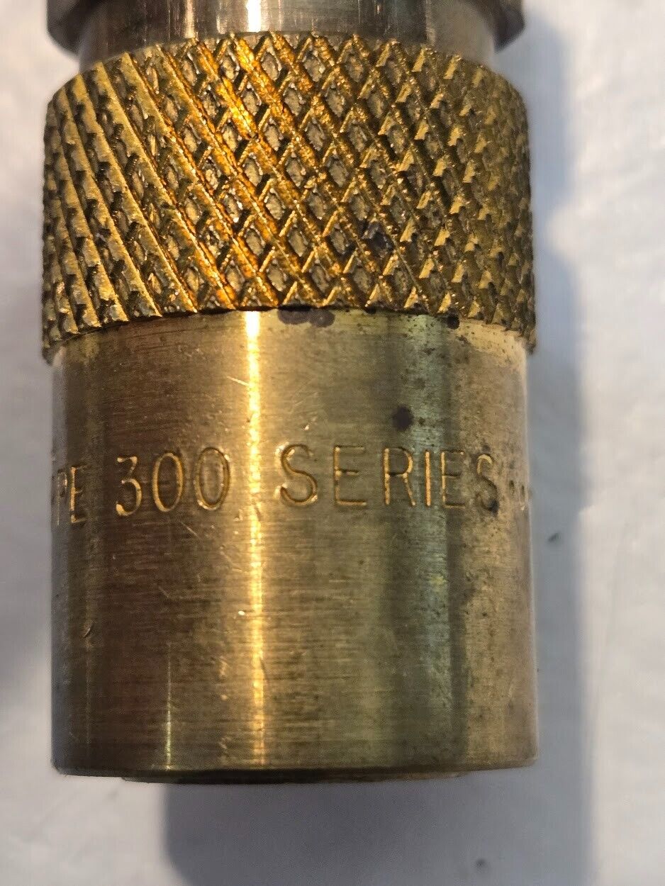 2 Quantity of PPE 300 Series 1/4" Quick Connect Fittings 3/8" Push-Lok (2 Qty)