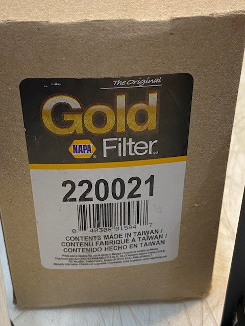 Napa Gold Crankcase Vent Filter Kit 220021 Ventilation Breather Filter Kit