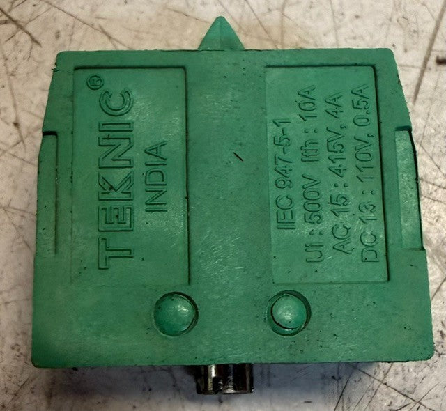 50 Quantity Teknic S1 Push Button Contact Blocks 60947-5-1 Control Units