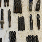 Assorted Lot of 39 Spiral Drill Bits 7/16 HSS | 1" x 3/4 M42 | 40326 | 1/2 HSS