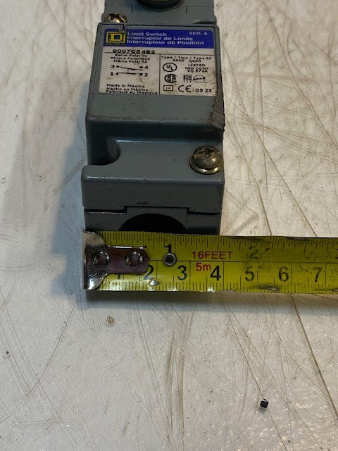Square D Heavy Duty Limit Switch 9007C54B2 Series A Telemecanique Sensor