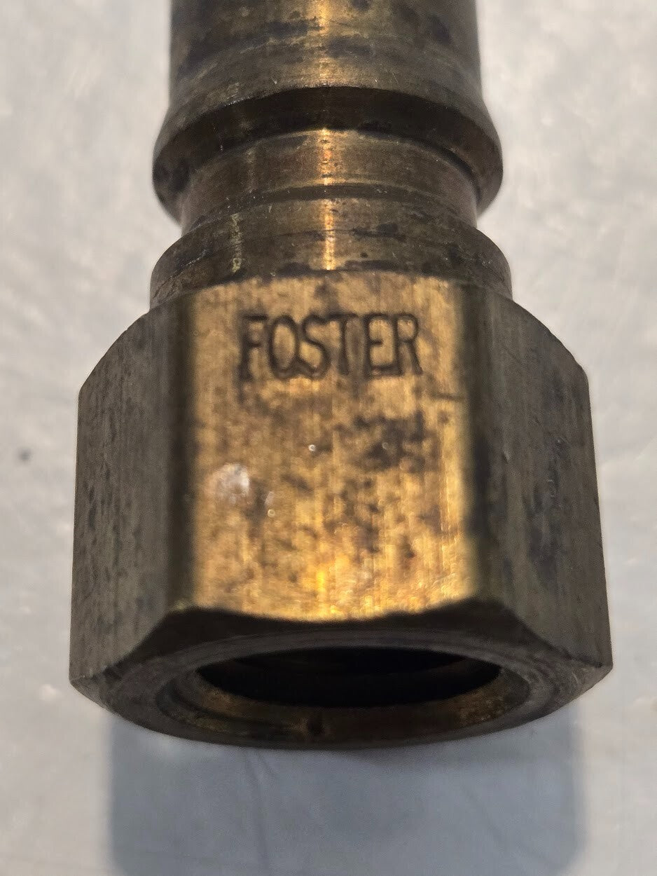 10 Quantity of Foster K2B 1/4" Quick Disconnect Couplings 1/4" FPT (10 Qty)