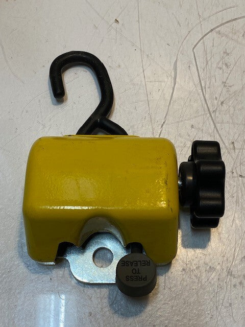 Cable Trolley Hook Crane Hoist 53487 | 7-3/4" L 5" W 2" H 14mm Bore