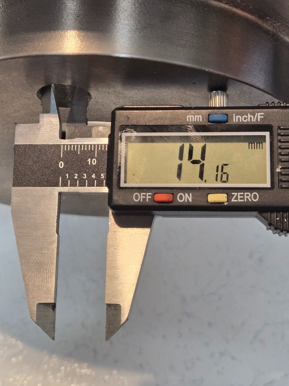 Brake Rotor 4x100mm Bolt Pattern 10in Diameter 24.2mm Rotor Thickness