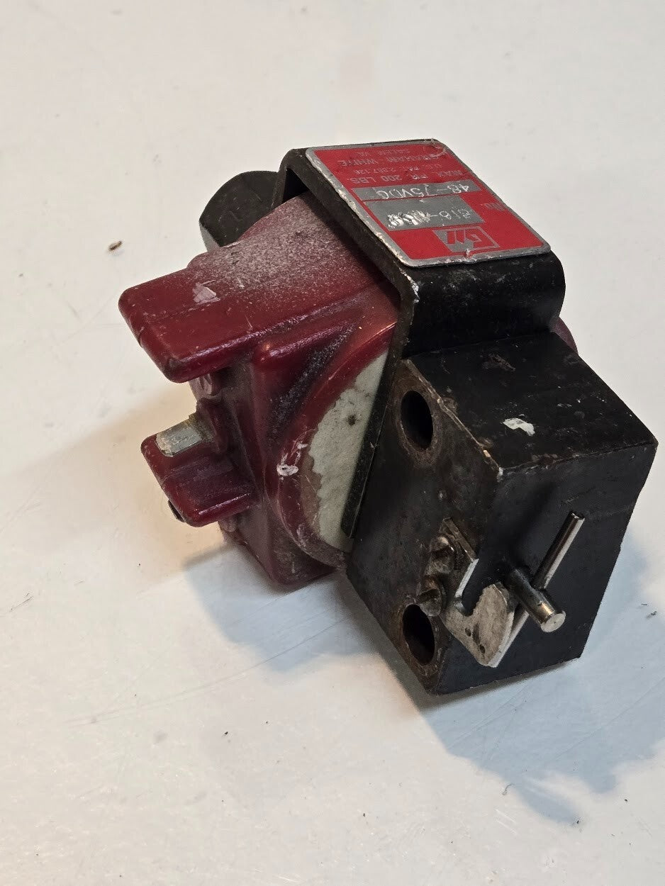 Graham White Compressor Solenoid Valve 816-059 | 48-75 VDC | Max. Pr. 200LBS