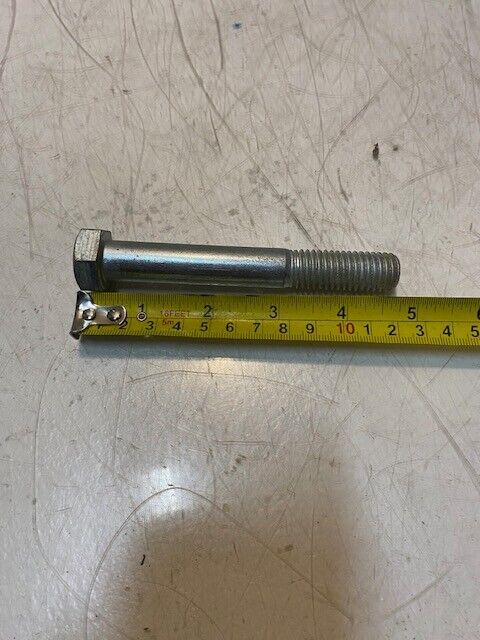 15 Quantity of Hex Head Screw Bolts 4-3/4" L 24mm Hex Head 16mm Thread (15 Qty)