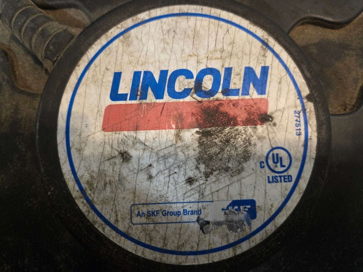 Lincoln Industrial Power Cord Reel 277513 Single Receptacle Approximately 50'