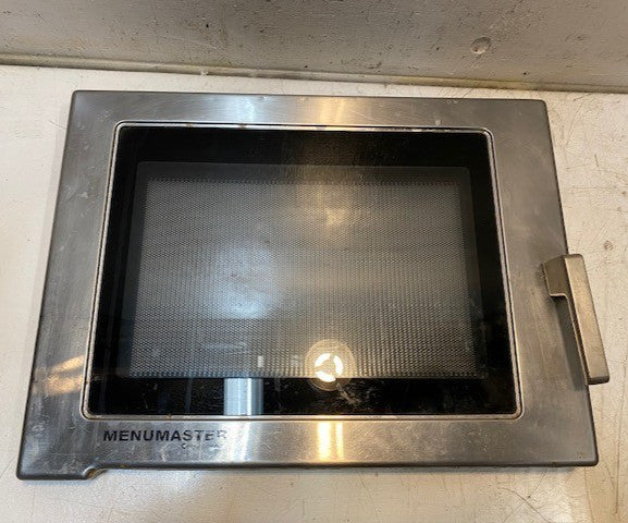 Menumaster Microwave Door 17" x 12-1/2" USED