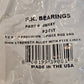 4 Quantity of F.K. Bearings JMX8T F2-Fit 1/2"x1/2" Precision Rod Ends (4 Qty)