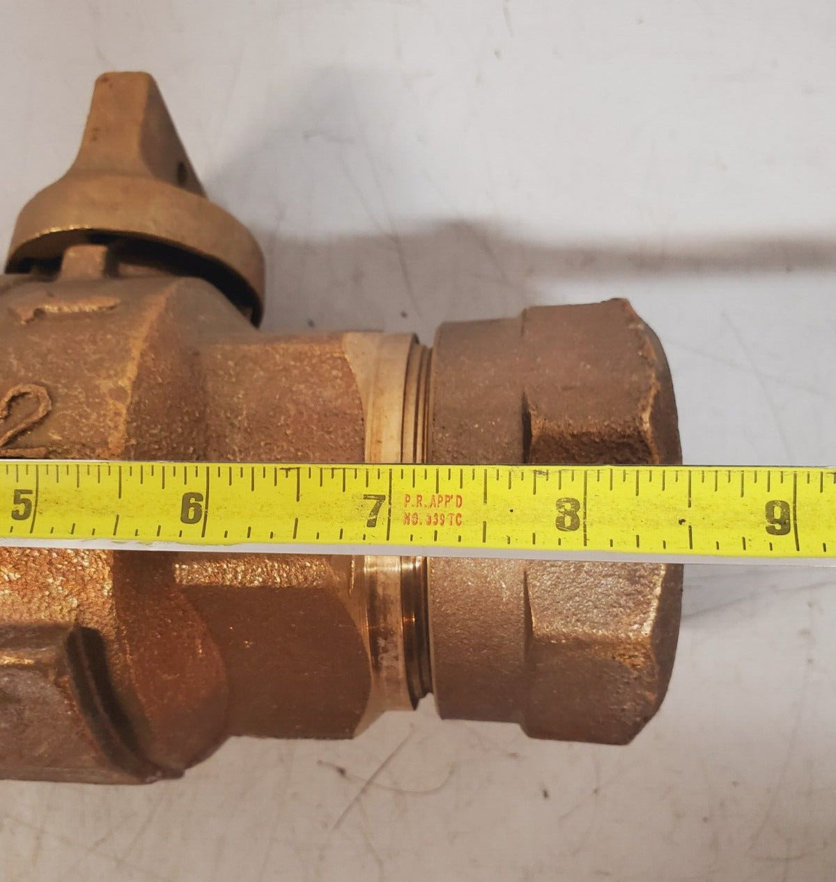 Cambridge Waterworks Brass Meter Valve 2"