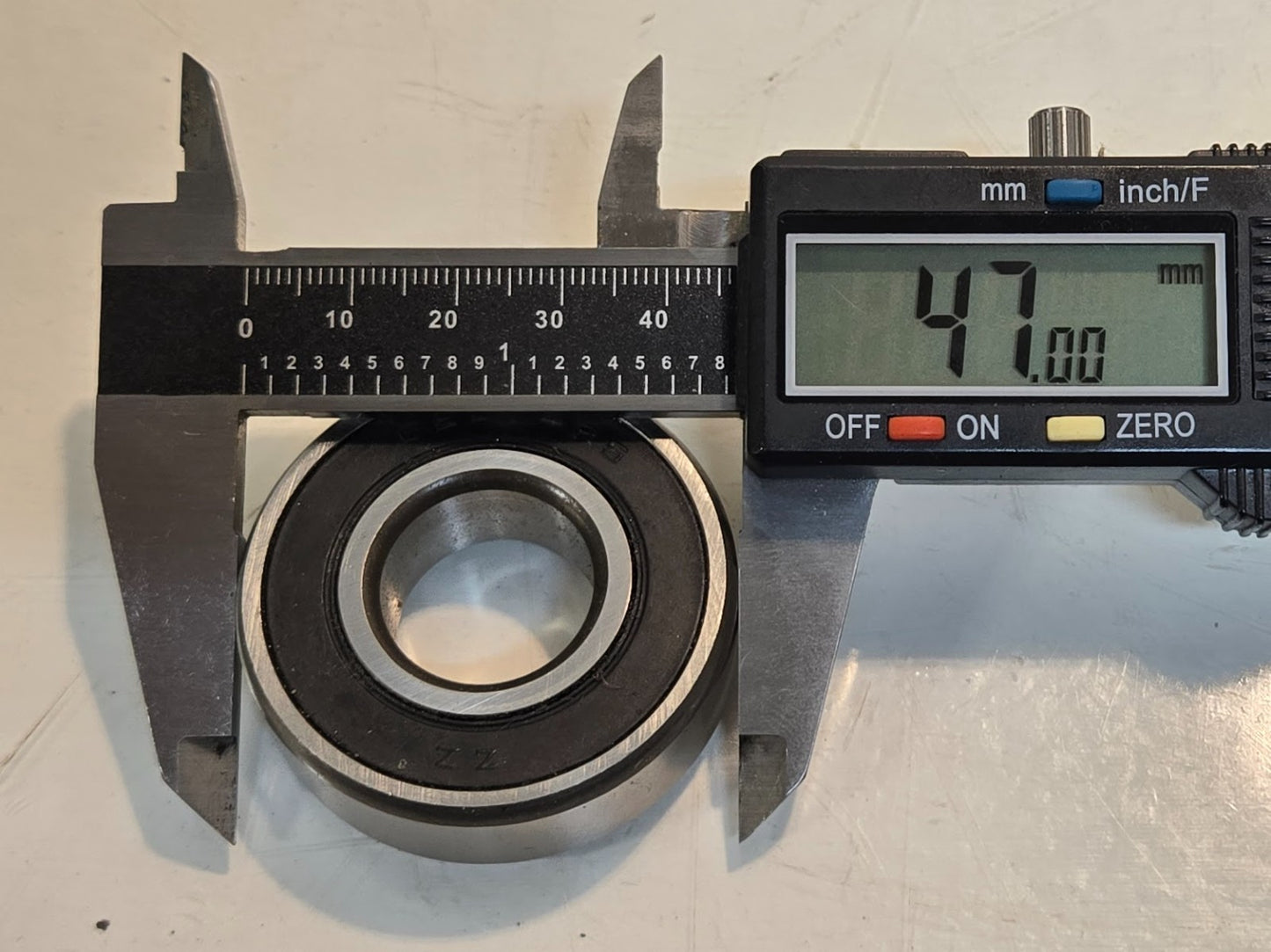 4 Quantity of ZZ Ball Bearings 6204-RS | 47 mm OD 20 mm Bore 14 mm Thick (4 Qty)