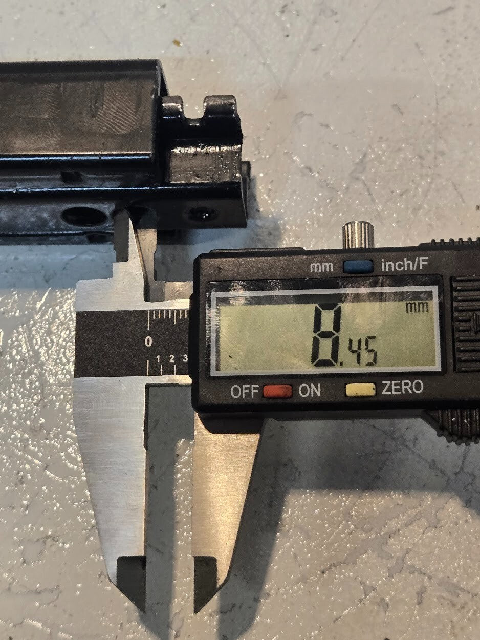 Seat Sliders for Recaro | 14 1/4" Track Length 1 1/2" Width 7/8" Depth