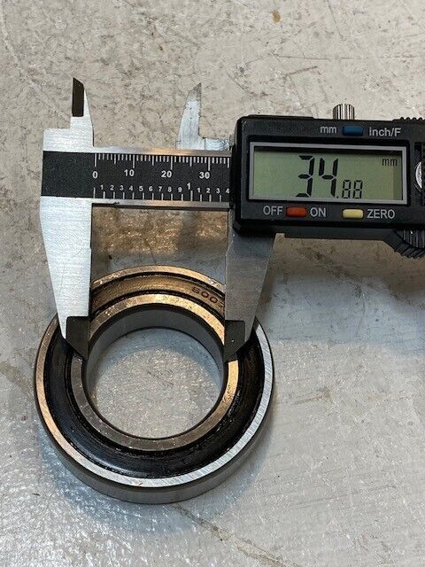 14 Quantity of 6007-2RS Bearings 62mm OD 35mm Bore 14mm Thick (14 Quantity)