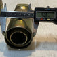2 Qty of Hydraulic Crimp Female Hose Swivel Hex Fittings 24E | 624 |5" H (2 Qty)
