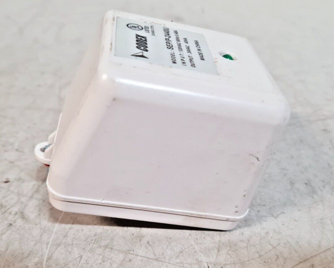 Codex  Plug In Transformer Class 2 | SEP-P/2440U | SC1403 | 120VAC 60Hz 0.48A