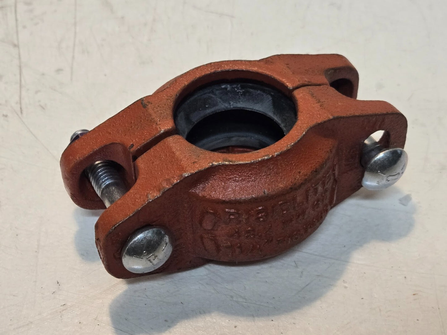 3 Quantity of Rigidlite 1 1/4" Grooved Couplings Fig. 7400 42.4mm (3 Quantity)