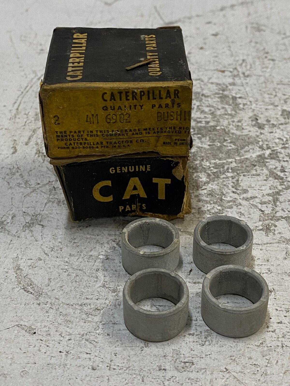 4 Quantity of Caterpillar CAT 4M6982 Bushings (4 Quantity)