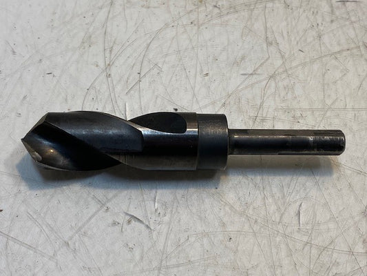 HSS 1-1/8" Drill Bit 6" Long 13mm End 28mm OD