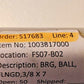 5 Quantity of Flanged Ball Bearings 3/8 X 7 | 1003817000 | FS07-B02 (5 Qty)