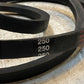 10 Quantity of D&D PowerDrive B64/5L670 250 Rubber V Belts (10 Quantity)