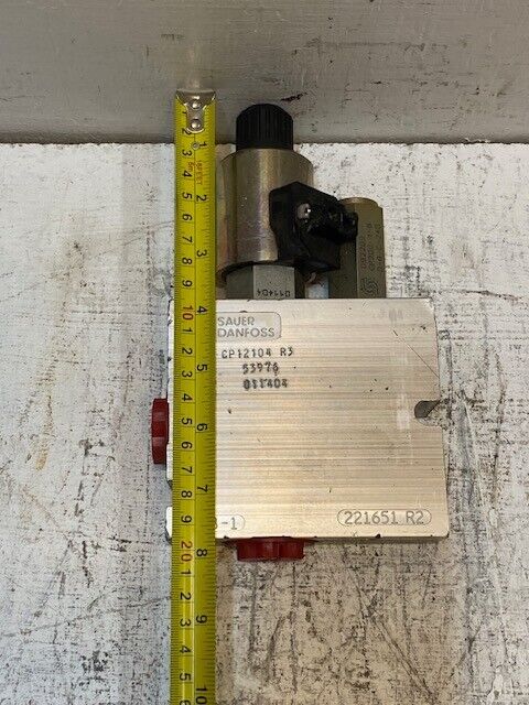 Sauer Danfoss Valve 221651-R2, CP12104-R3, 53976, 011404, 092203, CP200-1-B