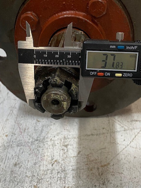 Slasher Gearbox Rotary Cutter 51mm Shaft 4-1/2" | 35mm Shaft 4-1/8" | 1:1.4 Gear