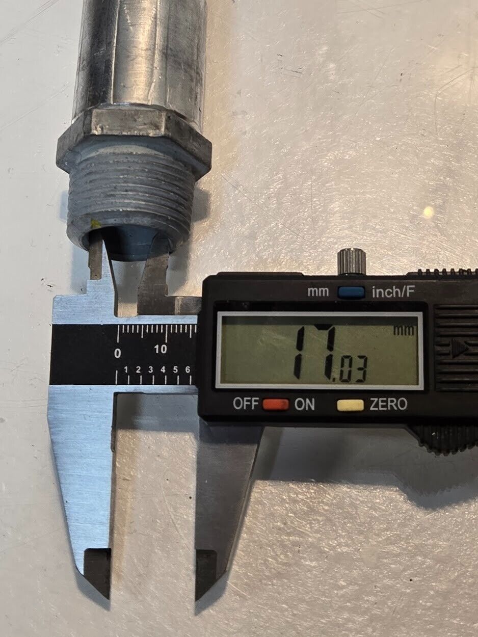 3 Quantity of 6" Hose Connectors for 5/8" Hose | GN2802 | 3/4" NPT (3 Quantity)