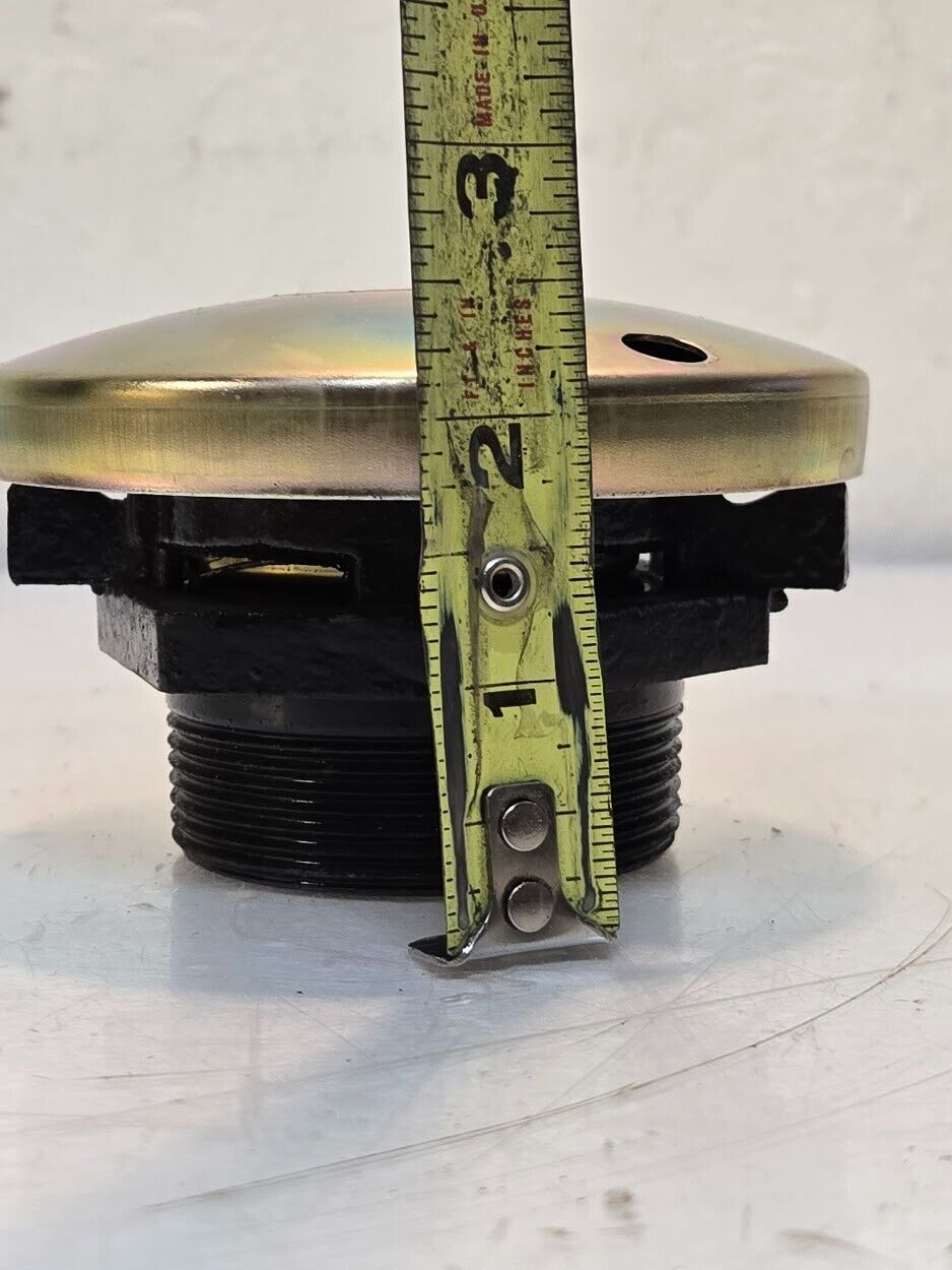 2 Quantity of Vented Transfer Tank Caps | 2" Threaded Neck 2-3/4" Hex (2 Qty)