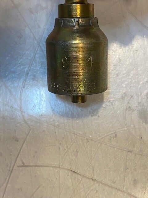 7 Quantity of Parker 1394344 Hydraulic Coupling Adapter Fittings (7 Quantity)