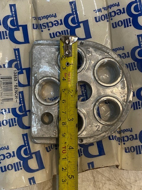Dillon Precision 13863 | XL650 Aluminum Toolhead Billet Five Stage Die Holder
