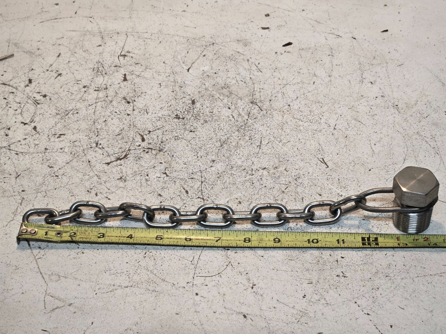 Midland 24-N60 1" Male Plug with Safety Chain