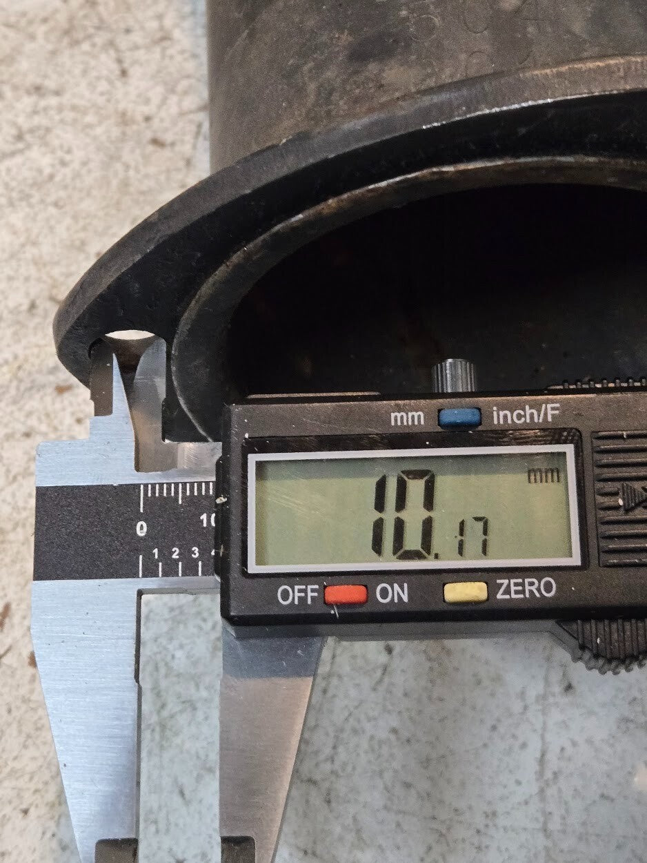 Exhaust Header 3" Outlet 4 Cylinders Long Tube 36" Overall Length 17.25" Height