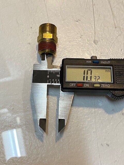 21 Quantity of Straight Pipe Thread Hose Hex Nipple Fittings 29mm L 17mm Thread