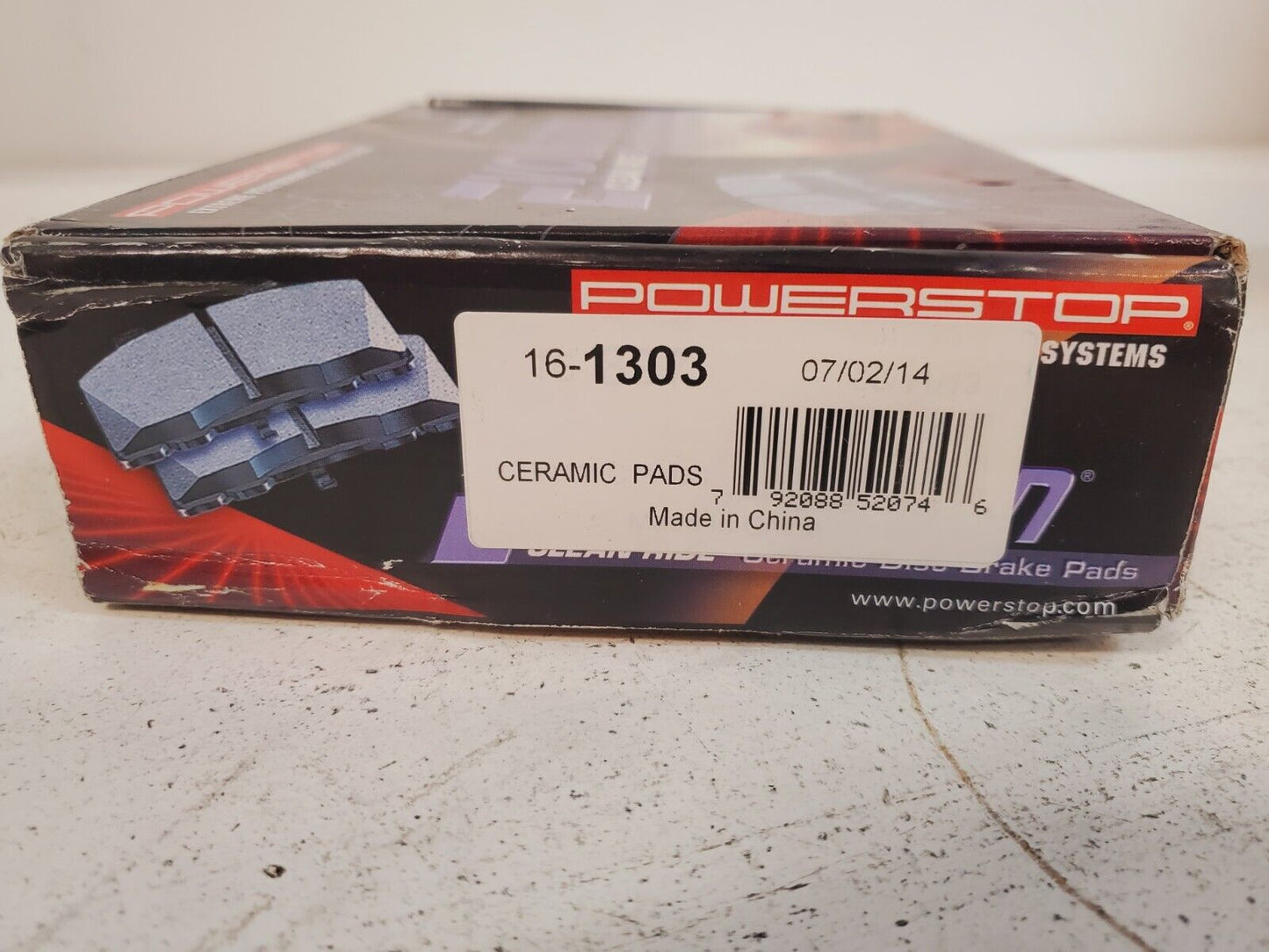 2 Boxes Of PowerStop Evolution Clean Ride Ceramic Disc Brake Pads | 16-1303