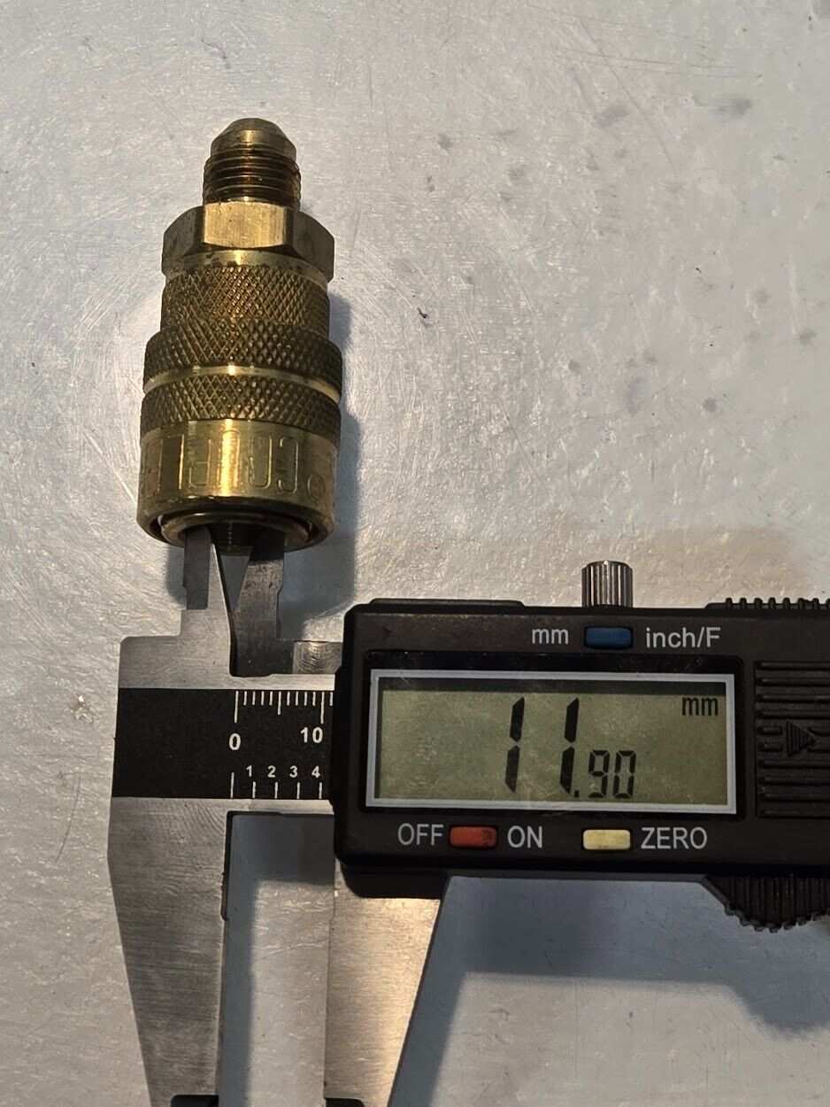 2 Quantity of Milton Kwik Change M Style Couplers 1/4"x5/16" Flare (2 Quantity)