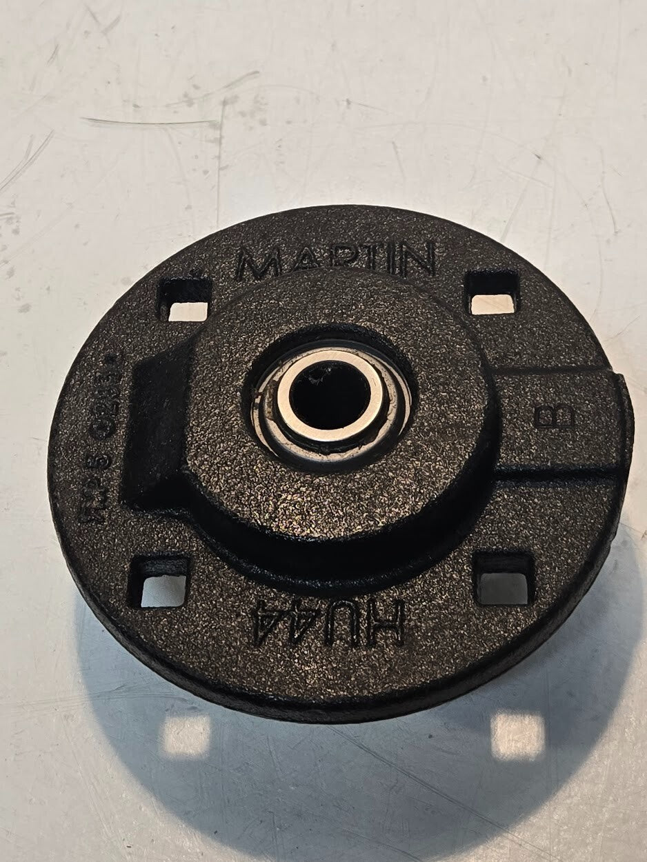 Martin HU44 4 Bolt Wheel Hub with Bearing | 5-283 | 5" Diameter 2-1/4" Tall