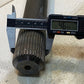 Spicer Drive Shaft Universal Joint DES130 | 45-1/2" Long 47mm End 36-Spline