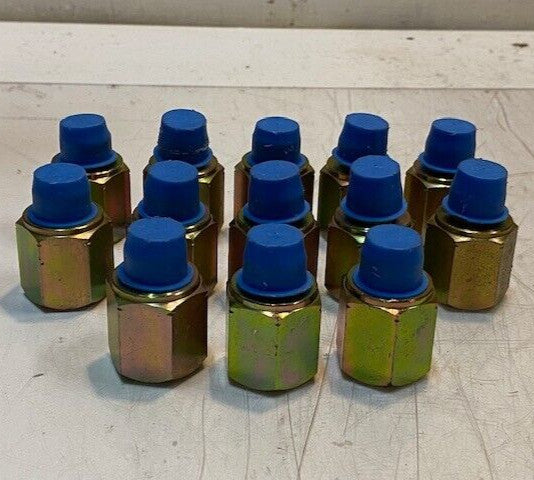 13 Qty of Hydraulic Hex Fitting Adapters 18mm Thread 11mm ID 29mm OD (13 Qty)