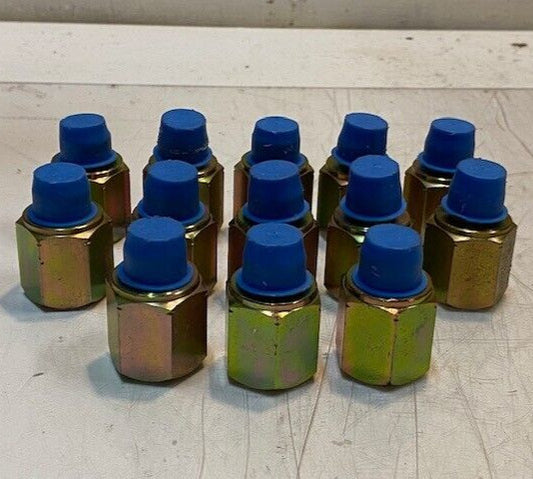 13 Qty of Hydraulic Hex Fitting Adapters 18mm Thread 11mm ID 29mm OD (13 Qty)