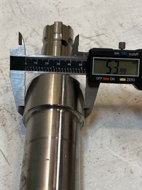 Pinion Shaft 10-5/8" Long 6-Spline 33mm End 54mm OD